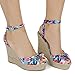 Twisted Women's Kenzie Solid Canvas Braided Espadrille Wedge