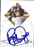 Ryan Doumit Autographed/Hand Signed MLB Baseball Card (Pittsburgh Pirates) 2004 Just Minors #18