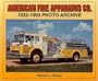 American Fire Apparatus Co. 1922-1993 Photo Archive