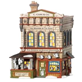 Department 56 New England Village C. Cope & Co. Tin Jobber