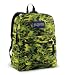JANSPORT SUPERBREAK BACKPACK SCHOOL BAG - Alien Green Leaf Camo- 9AX
