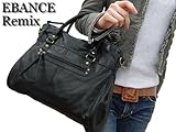 【SALE】EBANCE Remix 2way ボストンバッグ BK/ブラック(LGB-80033BK)
