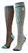 Khombu Women's Menlange Knee High Socks, 2 Pack