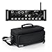Behringer X Air XR12 12-Input Digital Mixer with 4 Programmable MIDAS Preamps for iPad/Android Tablets - Bundle With Gator Cases Padded Nylon Bag