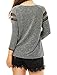 Allegra K Women's Mesh Panel Raglan Sleeves Scoop Neck T-Shirt XL Dark Grey