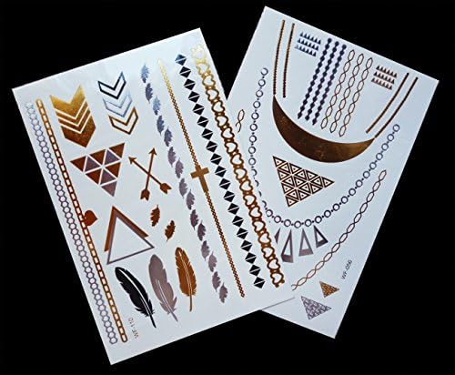 Metallic Jewelry Tattoos