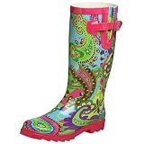 Chooka Women's Perusing Paisley Rainboot