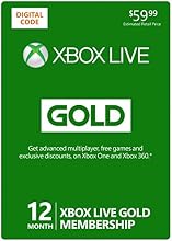 Xbox Live 12 Month Gold Membership [Online Game Code]
