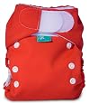 Bummis Tots Bots Easy Fit Pocket Diaper, Pomegranate, 8-35 Pounds