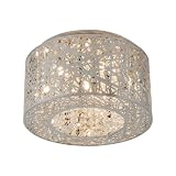 ET2 Lighting E21300-10PC 7 Light Inca Flush Mount Ceiling Light