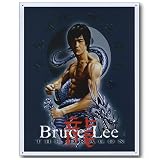 Nostalgic Bruce Lee Tin Sign : The Dragon