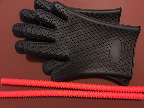OG Oven Set Includes 2 Silicone Gloves and 2 Silicone Oven Rack Guards