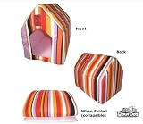 Pet Supplies : FOLD-N-GO DESIGNER'S COLLAPSIBLE DOG HOUSE - PINSTRIPES