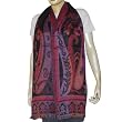 Wool Long Scarf Ladies Winter Clothes Handcrafted Gift 27 x 72 inches