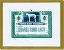 Gold Framed/Matted Print 17x23, Farmer's Deposit National Bank