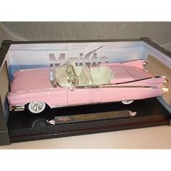CADILLAC ELDORADO BIARRITZ CABRIO PINK 1959 1/18 MAISTO MODELLAUTO MODELL AUTO