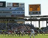 Arizona Cardinals Scoreboard Memories Customized 11x14 Black Framed Photograph