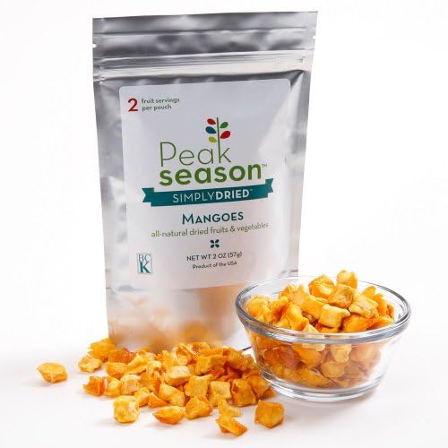 Dried Mangoes Crunchy 2oz