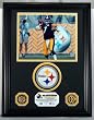 Ben Roethlisberger Pittsburgh Steelers Patch Collection Photomint - Plaque