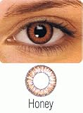 Non Prescription Color Contact Lenses 2 Tone - Honey