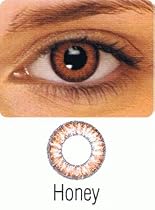 Non Prescription Color Contact Lenses 2 Tone - Honey