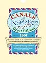 Canals and Navigable Rivers Map of Great Britain 1906 (Old House)