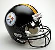 Pittsburgh Steelers Full Size Deluxe" Replica NFL Helmet"