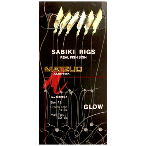 Matzuo Sabiki Rigs Color/Size: Glow/8