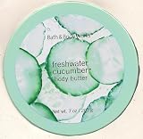 Bath & Body Works Freshwater Cucumber body butter 7 oz