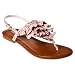 Women's Xhilaration® Thierry Ruffle Flat Sandals - Floral