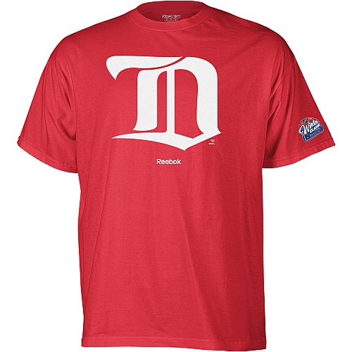 Reebok 2009 NHL Winter Classic Detroit Red Wings Youth Team T-shirt
