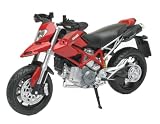 スカイネット 1/12 完成品バイク DUCATI HyperMotard (レッド)