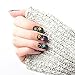 Cute Flower Pattern Floral Nail Polish Strip Design - Nail Decal Strips w/ 22 Nail Wraps & File