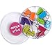 Office Style Medium Sized Binder Clips with Clear Plastic Storage Container - 12 Pieces - Large