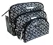 Tommy Hilfiger - Lot de 3 Trousses de toilette femme tissu, toile bleu fonce - 6915238 471