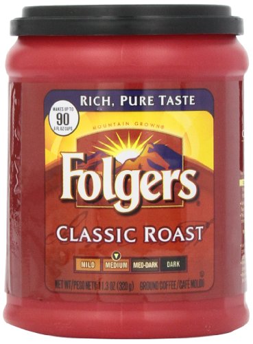 Folgers Classic Roast, 11.3 oz