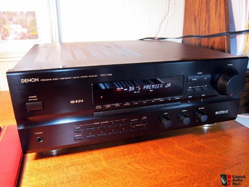 /// DENON DRA-775RD AUDIO/VIDEO RECEIVER (90 WATTS PER CHANNEL)- VERY STURDY CONSTRUCTION & BUILT TO LAST