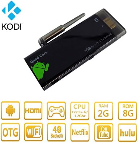 Hoxana® CX919 Quad Core 2GB/16GB Streaming Media Player Android 4.4 TV Stick Wi-Fi Dongle Smart Mini PC Strong Singal