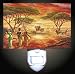 African Crimson Decorative Nightlight