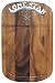 Wood Lone Star Rectangle Cutting Board 13"D