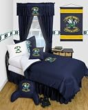Best Quality Locker Room Comforter - Notre Dame Fighting Irish NCAA /Color Midnight Size Queen