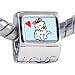 Maltese Dog White Beads - Pandora Bead & Bracelet Compatible