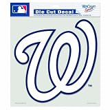 MLB Washington Nationals 8-by-8 Inch Diecut Colored Decal