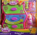 Polly Pocket Shake 'n Sort Playset - 14 Pieces & Storage - 2006 Mattel
