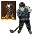 San Jose Sharks NHL Light-Up Player Lawn Decoration (44)
