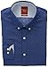Original Penguin Men's Slim Fit Navy Polka Dot Dress Shirt