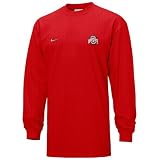 Nike Ohio State Buckeyes Red Thermal Long Sleeve T-shirt