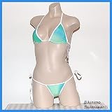 SEXY BRAZILIAN THONG BIKINI (Sea Green) A/B Cup