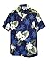 Pacific Legend Boys White Hibiscus Monstera Shirt