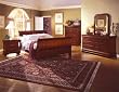 Louis Philippe Cherry Wood Sleigh Queen Size Bed